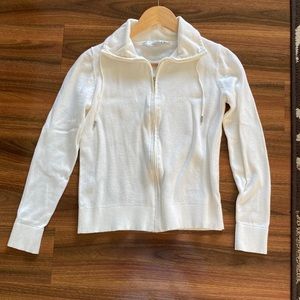 Contemporaine full zip sweater. Size small.